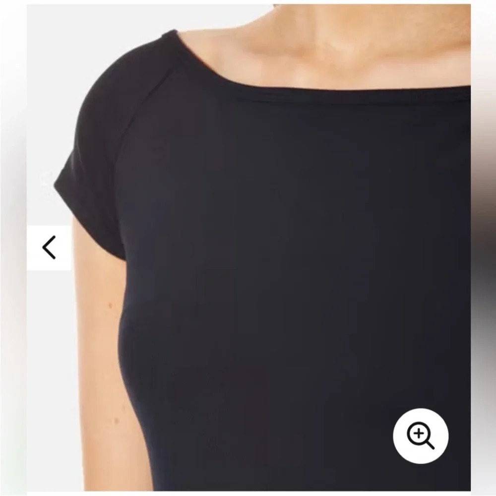 Helmut Lang Women's Open
Boat Neck Top black edgy minimalist size M/L Streetwear - Picture 5 of 11